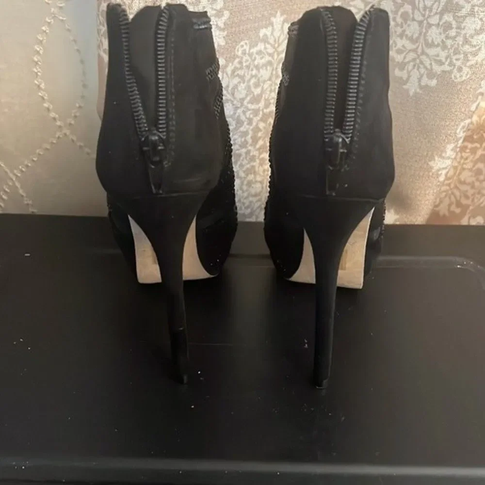 Aldo -p Platform Peep-Toe Heels Size 7.5